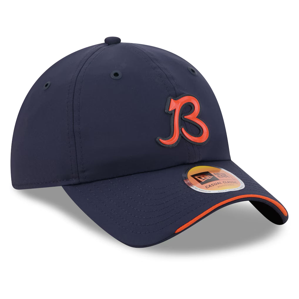 Chicago Bears New Era 2026 NFL Sideline Casual Classic B Logo Navy Adjustable Hat product image 3, provided for visual