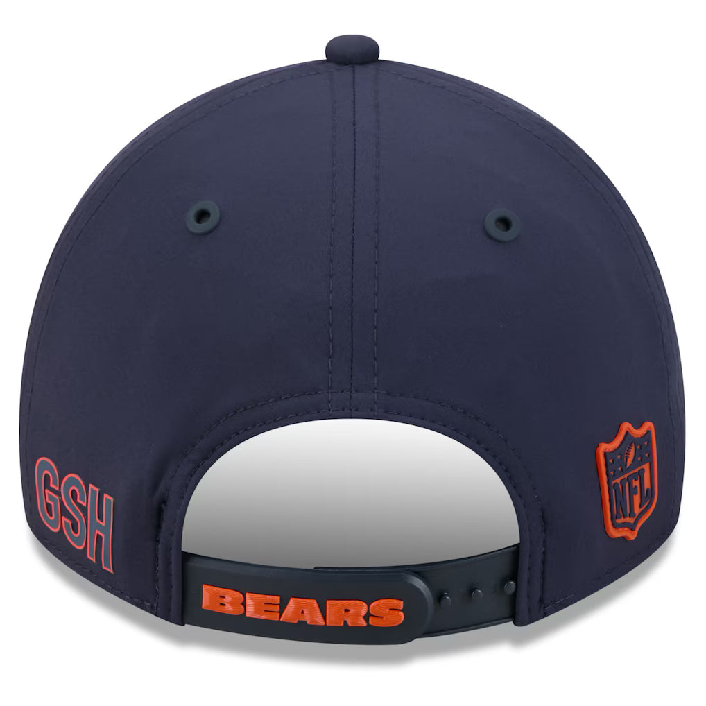 Chicago Bears New Era 2026 NFL Sideline Casual Classic B Logo Navy Adjustable Hat product image 4, provided for visual