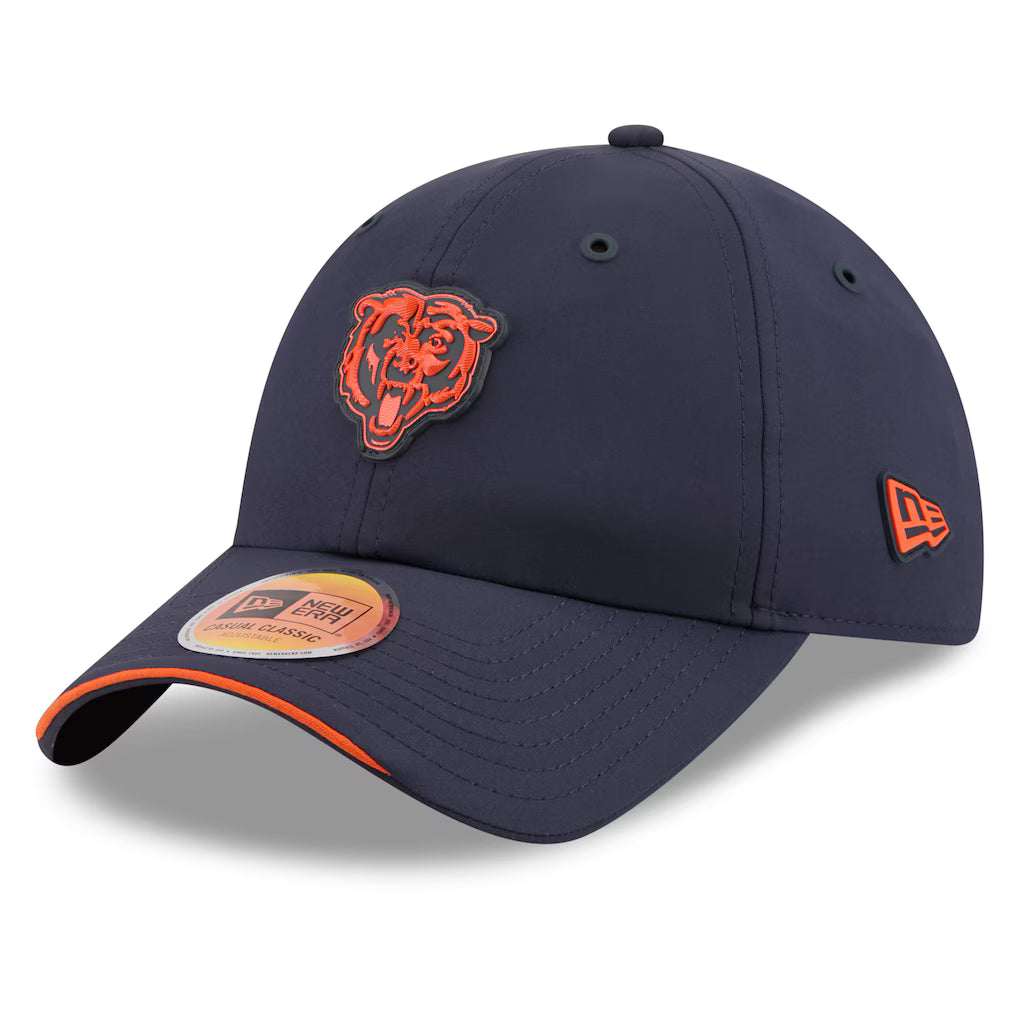 Chicago Bears New Era 2026 NFL Sideline Casual Classic Navy Adjustable Hat product image 1, provided for visual reference