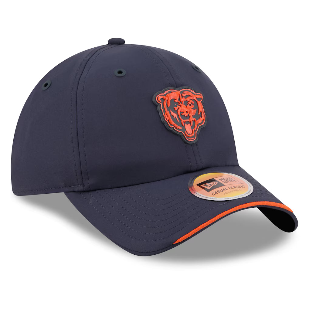 Chicago Bears New Era 2026 NFL Sideline Casual Classic Navy Adjustable Hat product image 3, provided for visual reference