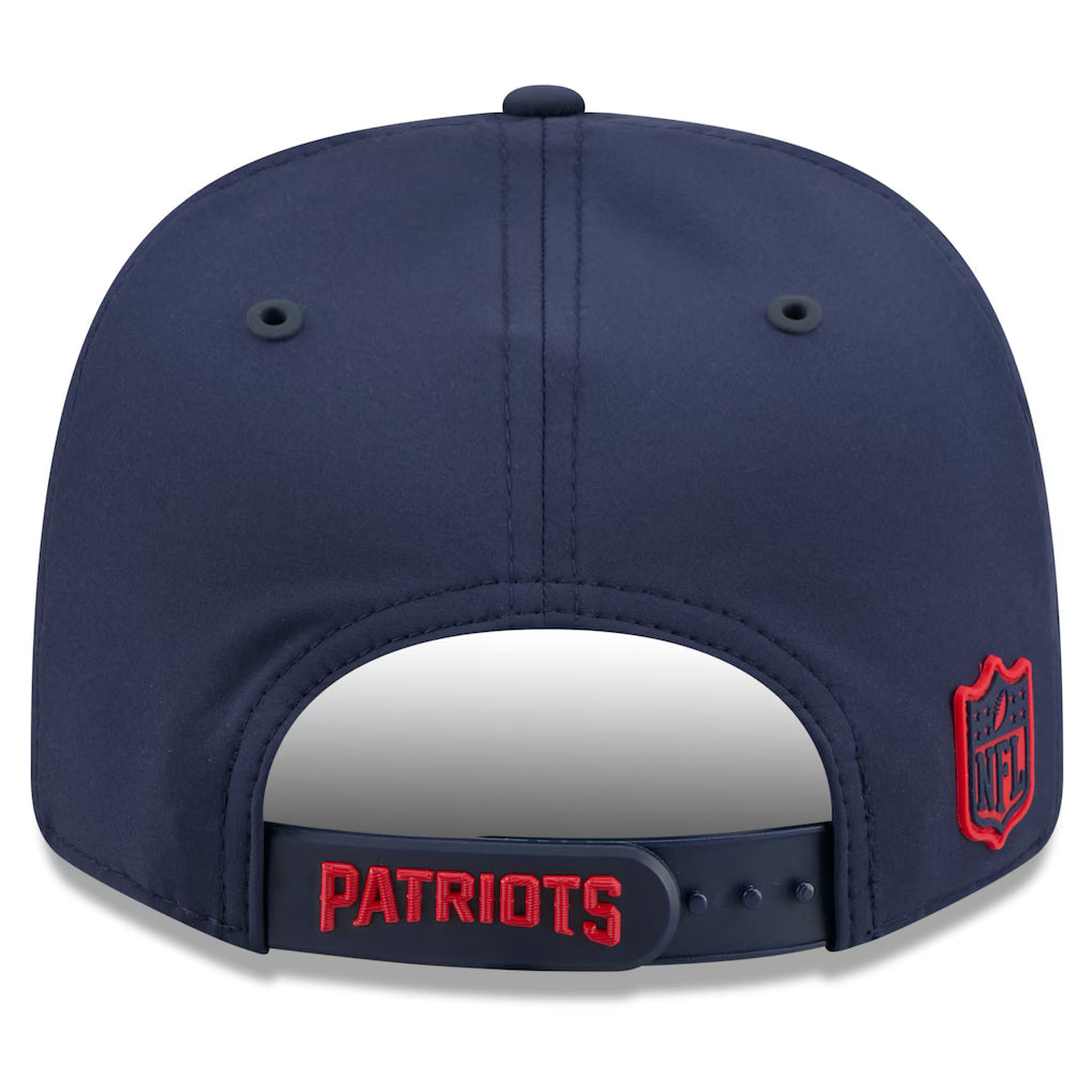 New England Patriots New Era 2026 NFL Sideline 9SEVENTY Navy Adjustable Hat for Men product image 4, provided for visual