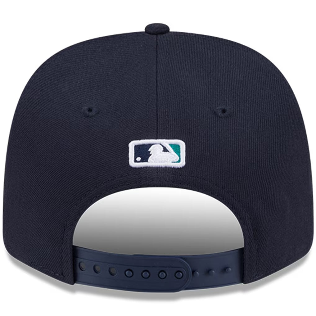 Seattle Mariners New Era Home Navy 9SEVENTY Adjustable Hat-Player Replica product image 4, provided for visual reference and