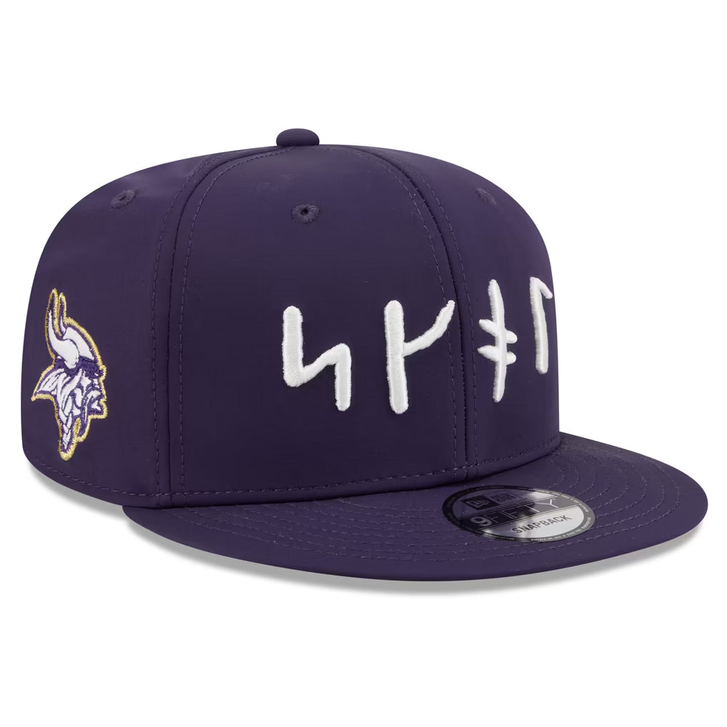 Minnesota Vikings New Era Purple 2026 Rivalries Collection 9FIFTY Snapback Hat for Men product image 1, provided for visual