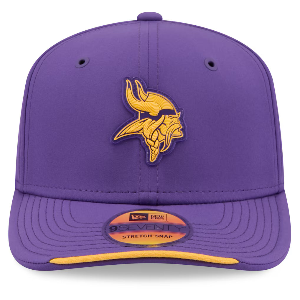 Minnesota Vikings New Era 2026 NFL Sideline 9SEVENTY Purple Adjustable Hat for Men product image 2, provided for visual
