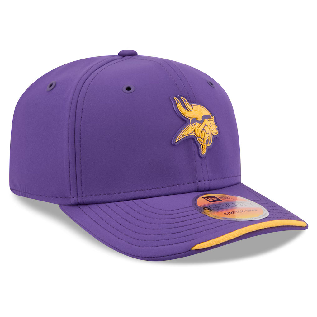 Minnesota Vikings New Era 2026 NFL Sideline 9SEVENTY Purple Adjustable Hat for Men product image 3, provided for visual