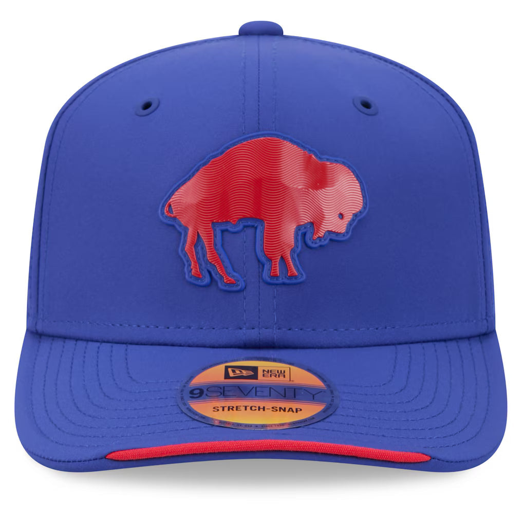 Buffalo Bills New Era 2026 NFL Sideline 9SEVENTY Throwback Logo Blue Adjustable Hat for Men product image 2, provided for