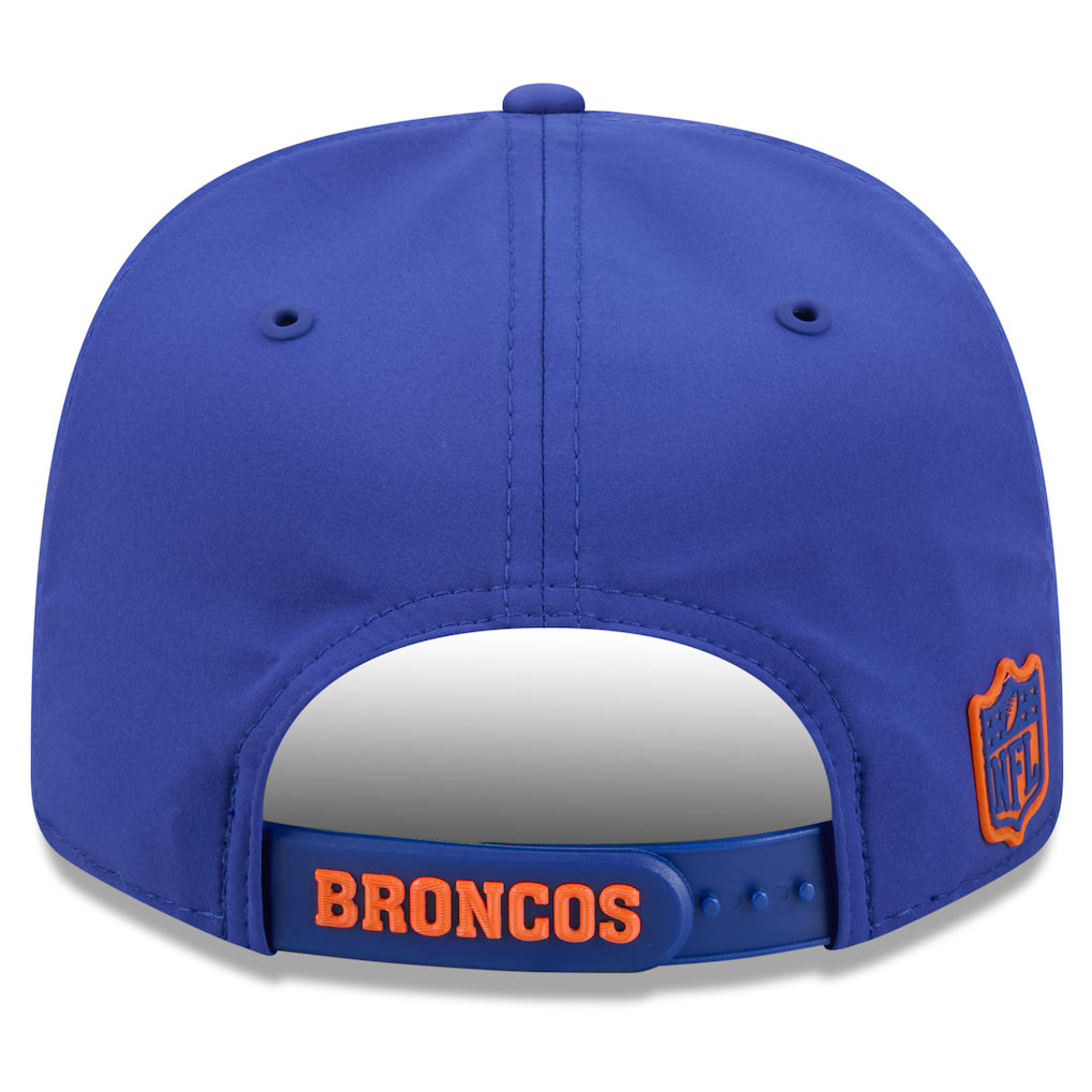 Denver Broncos New Era 2026 NFL Sideline 9SEVENTY Throwback Royal Adjustable Hat for Men product image 4, provided for