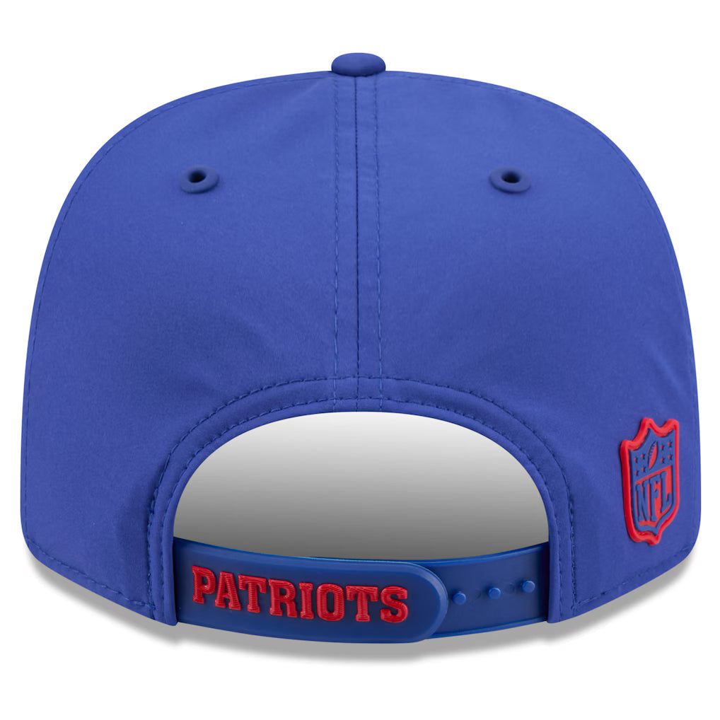 New England Patriots New Era 2026 NFL Sideline 9SEVENTY Throwback Logo Blue Adjustable Hat for Men product image 4, provided