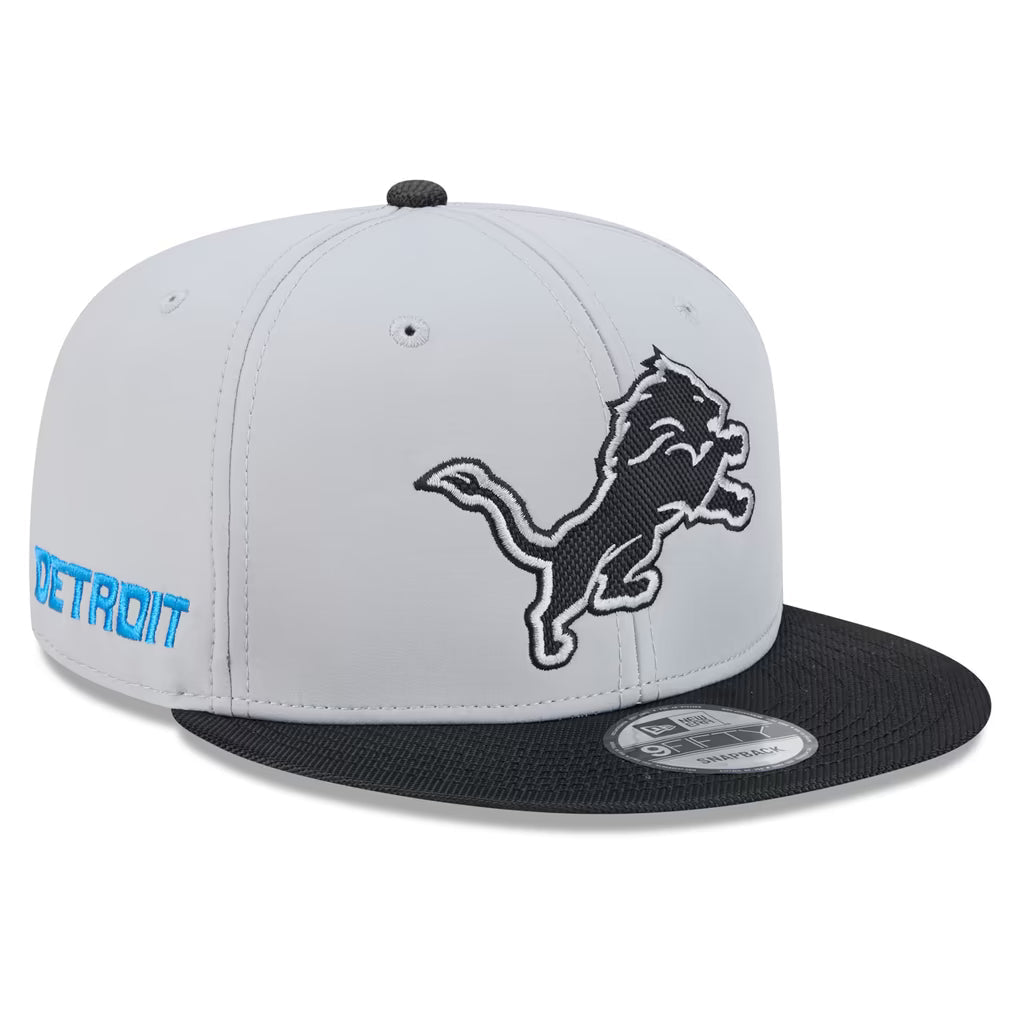 Detroit Lions New Era Silver 2026 Rivalries Collection 9FIFTY Snapback Hat for Men product image 1, provided for visual