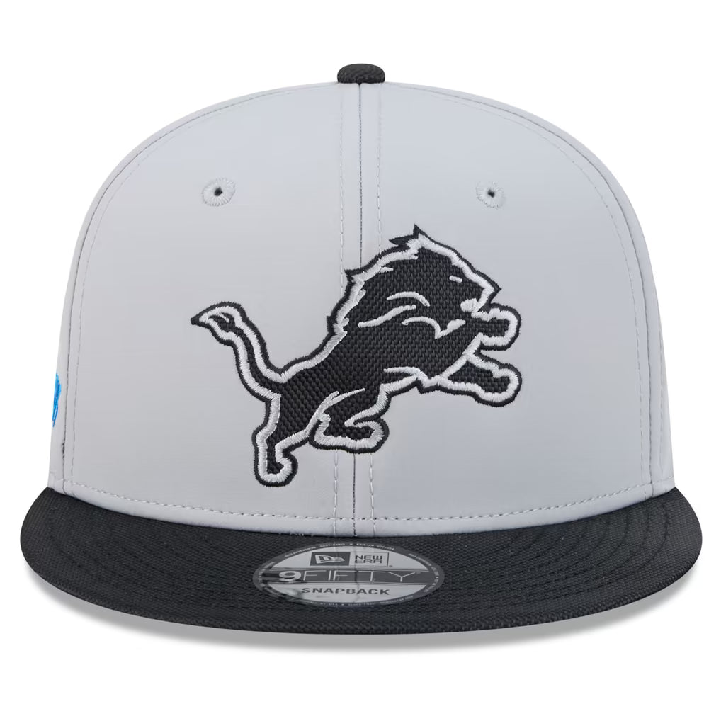 Detroit Lions New Era Silver 2026 Rivalries Collection 9FIFTY Snapback Hat for Men product image 2, provided for visual