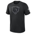Chicago Bears Nike 2026 Salute to Service Respect Earned Black Slub T-Shirt product image 1, provided for visual reference