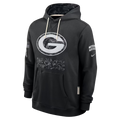 Mens Green Bay Packers Nike 2026 Salute to Service Sideline Dri-FIT Pullover Hoodie - Black product image 1, provided for