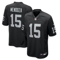 Fernando Mendoza Las Vegas Raiders Nike Black Replica Game Jersey for Men product image 1, provided for visual reference and