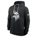Mens Minnesota Vikings Nike 2026 Salute to Service Sideline Dri-FIT Pullover Hoodie - Black product image 1, provided for