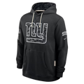 Mens New York Giants Nike 2026 Salute to Service Sideline Dri-FIT Pullover Hoodie - Black product image 1, provided for