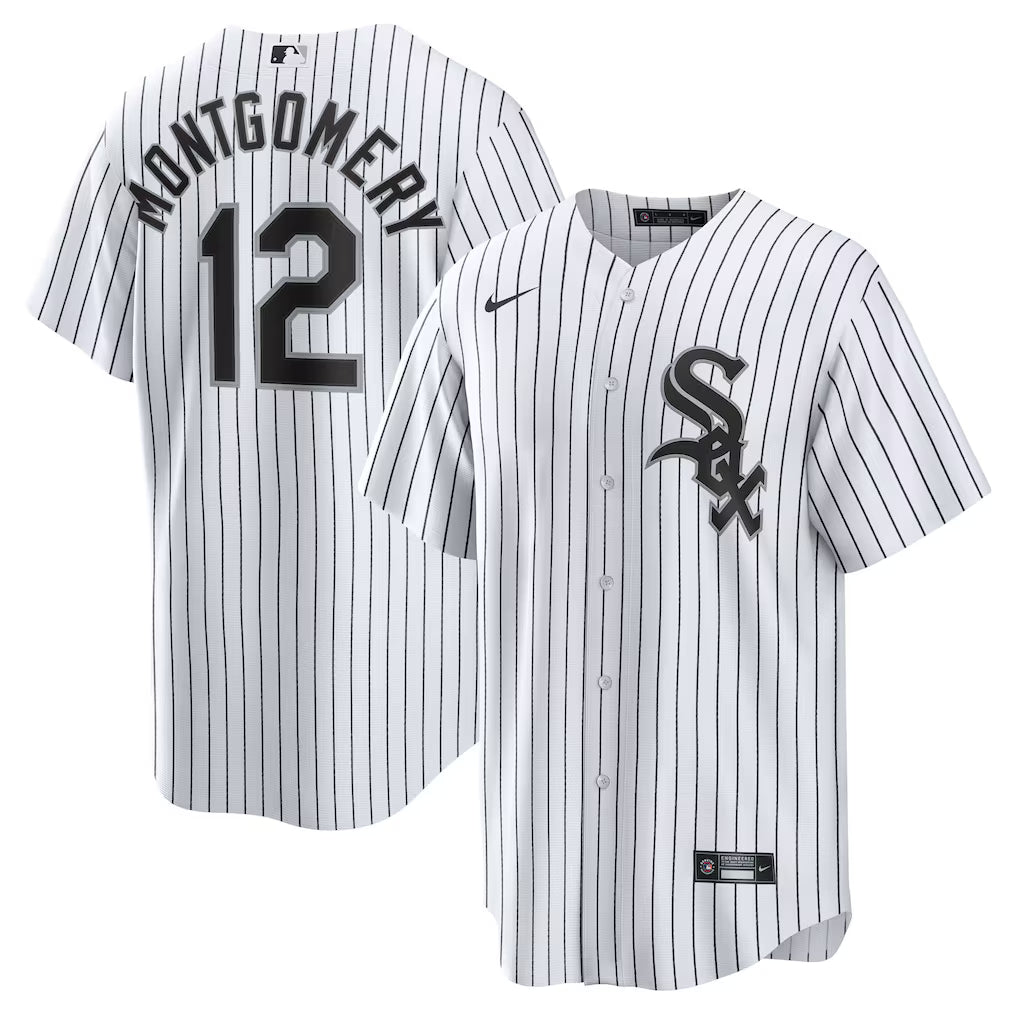 Colson Montgomery Chicago White Sox NIKE Replica Home Jersey for Men product image 1, provided for visual reference and