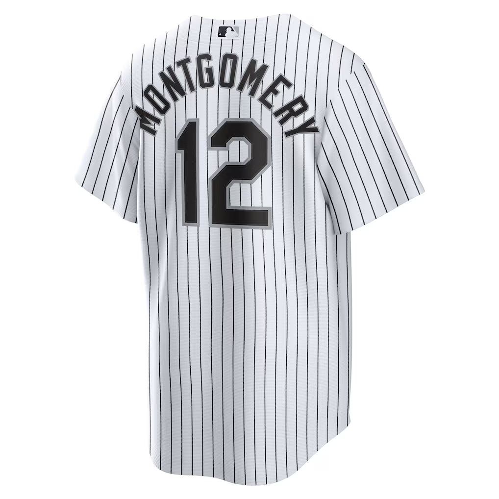 Colson Montgomery Chicago White Sox NIKE Replica Home Jersey for Men product image 3, provided for visual reference and