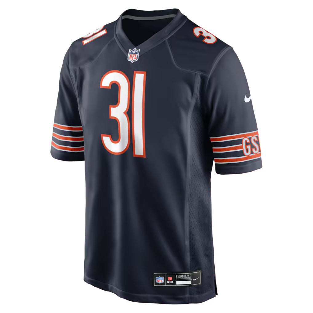 Chicago Bears Rookie Dillon Thieneman Nike Navy Team Color Game Jersey for Men product image 3, provided for visual