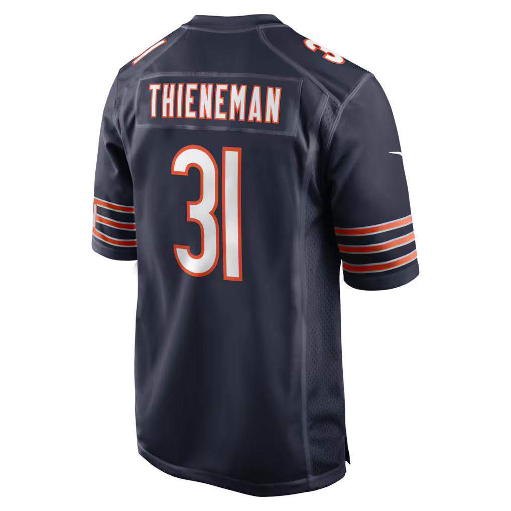 Chicago Bears Rookie Dillon Thieneman Nike Navy Team Color Game Jersey for Men product image 2, provided for visual