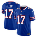 Josh Allen Buffalo Bills Nike Team Vapor F.U.S.E. Stitched Limited Jersey - Royal product image 1, provided for visual