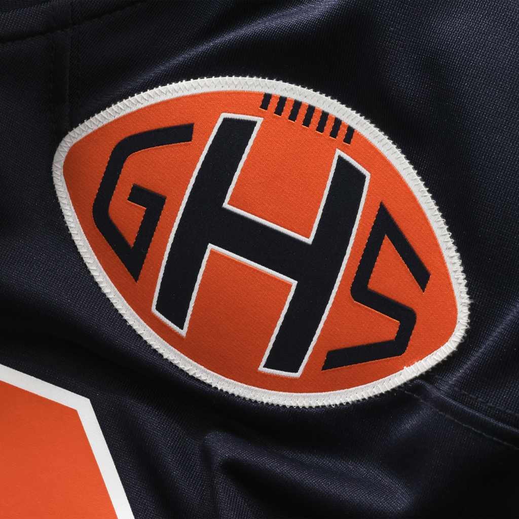 Youth Kyle Monangai Chicago Bears Navy 2026 Rivalries Collection Nike Game Jersey product image 7, provided for visual