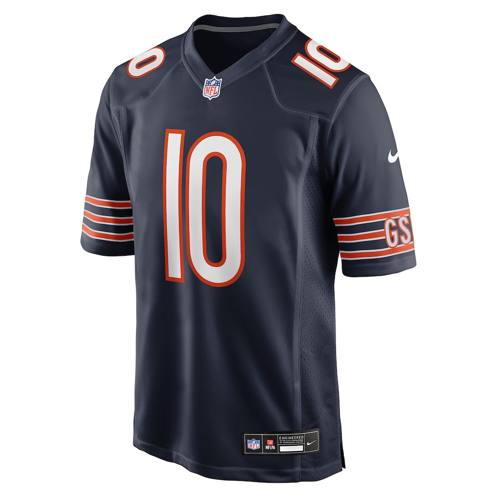 Chicago Bears Luther Burden III Nike Navy Team Color Game Jersey for Men product image 2, provided for visual reference and