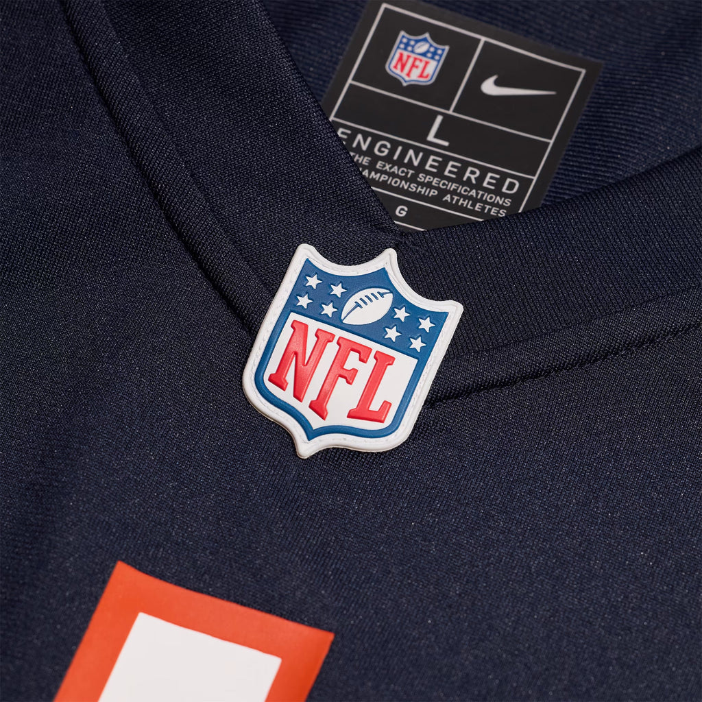 Youth Luther Burden III Chicago Bears Navy Nike Game Jersey product image 2, provided for visual reference and product