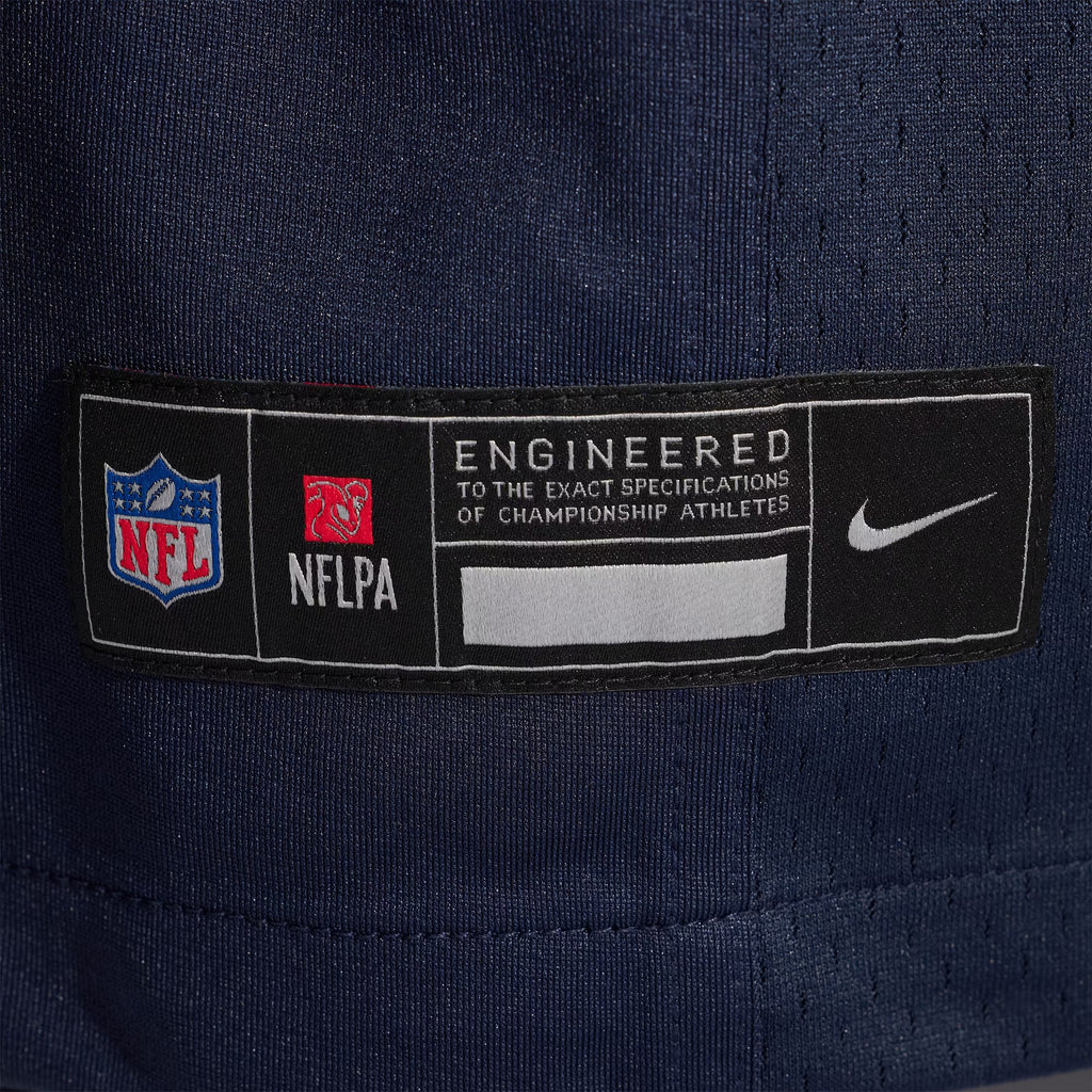 Youth Luther Burden III Chicago Bears Navy Nike Game Jersey product image 4, provided for visual reference and product