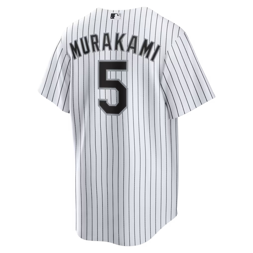 Chicago White Sox Munetaka Murakami Nike White Home Replica Jersey for Men product image 3, provided for visual reference