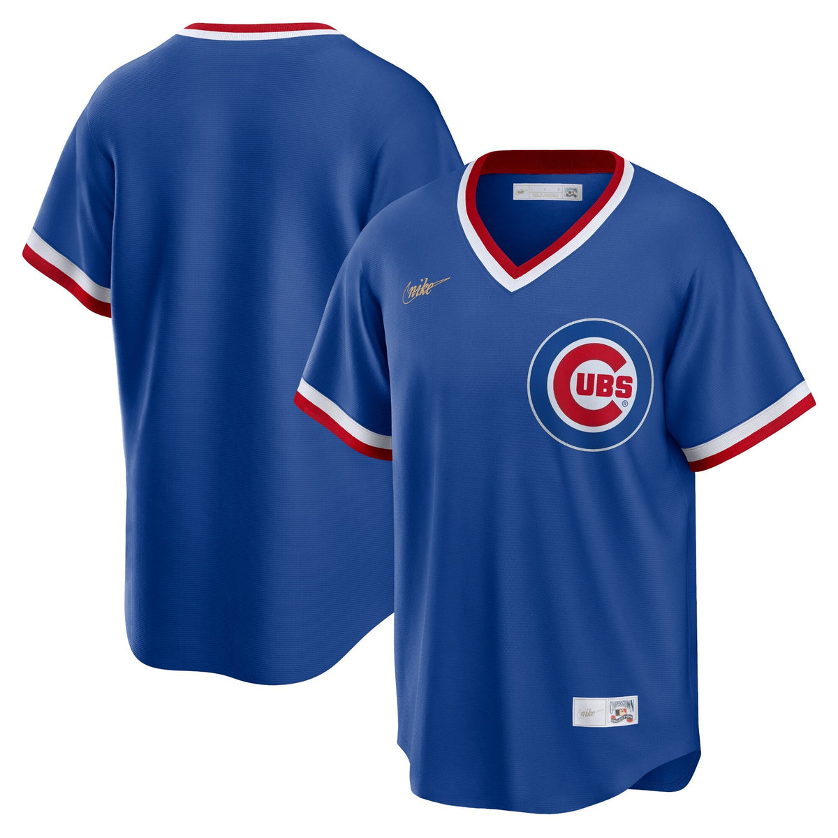 Chicago Cubs Nike Royal Road Cooperstown Collection Team Jersey for Men product image 1, provided for visual reference and