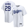 Tarik Skubal Los Angeles Dodgers Nike White Home Replica Team Jersey for Men product image 1, provided for visual reference