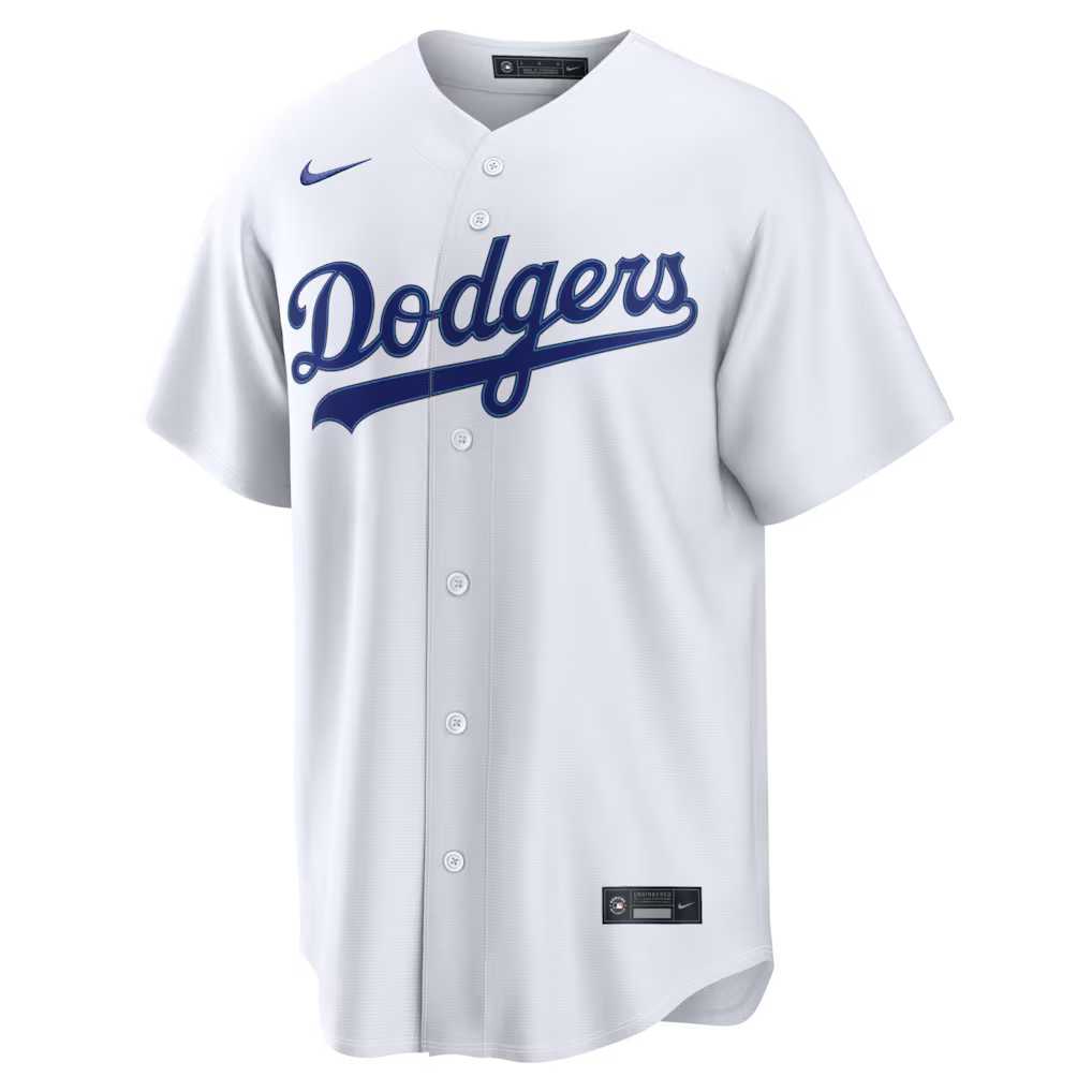 Tarik Skubal Los Angeles Dodgers Nike White Home Replica Team Jersey for Men product image 3, provided for visual reference