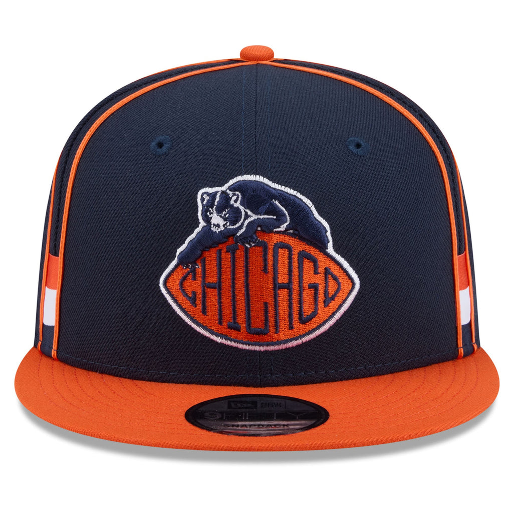 Chicago Bears New Era Navy 2026 Rivalry Collection 9FIFTY Snapback Hat product image 2, provided for visual reference and