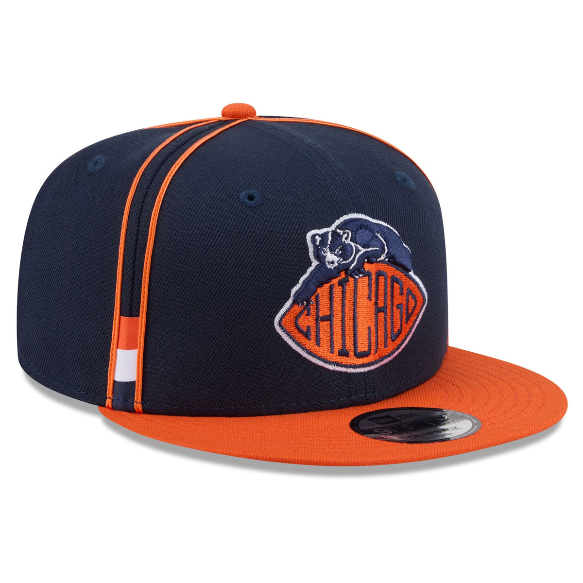 Chicago Bears New Era Navy 2026 Rivalry Collection 9FIFTY Snapback Hat product image 3, provided for visual reference and