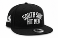 Chicago White Sox New Era Southside Hitmen Black 9FIFTY Snapback Hat product image 1, provided for visual reference and