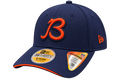 Chicago Bears New Era 2026 Sideline Alternate "B" 39THIRTY M-Crown Flex Fit Hat-Navy product image 1, provided for visual