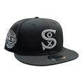 Chicago White Sox New Era 1917 World Series Black 9FIFTY Snapback Hat product image 1, provided for visual reference and