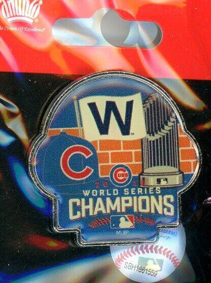 Chicago Cubs 2016 World Series Champions Collectors Lapel Pin product image 1, provided for visual reference and product
