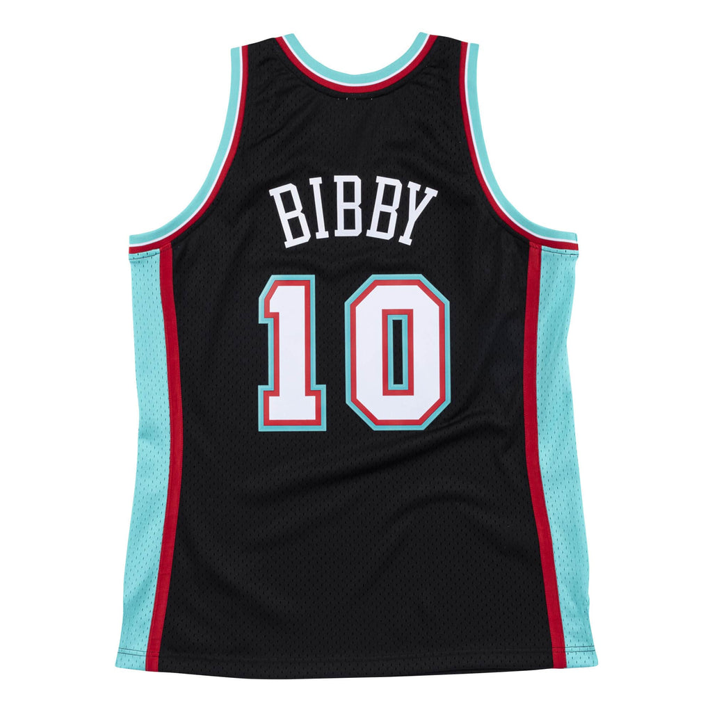 Vancouver Grizzlies Mike Bibby Mitchell & Ness Black 2000-01 Hardwood Classics Swingman Jersey for Men product image 3,