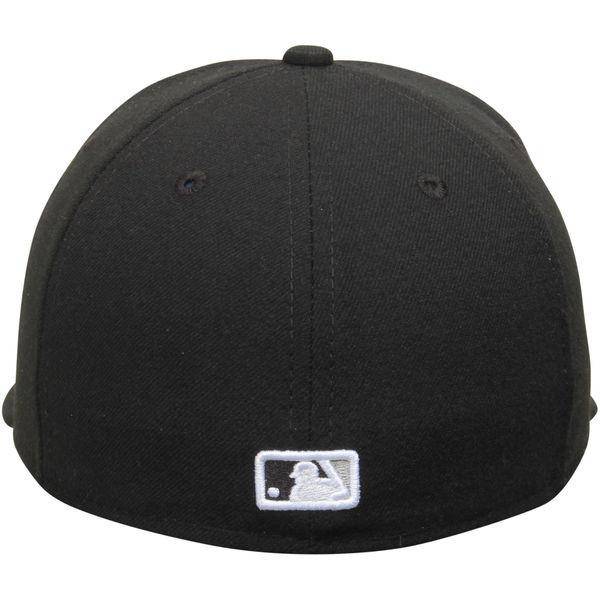 Chicago White Sox New Era Black Game Authentic Collection On-Field 59FIFTY Fitted Hat-Wool for Men product image 4, provided