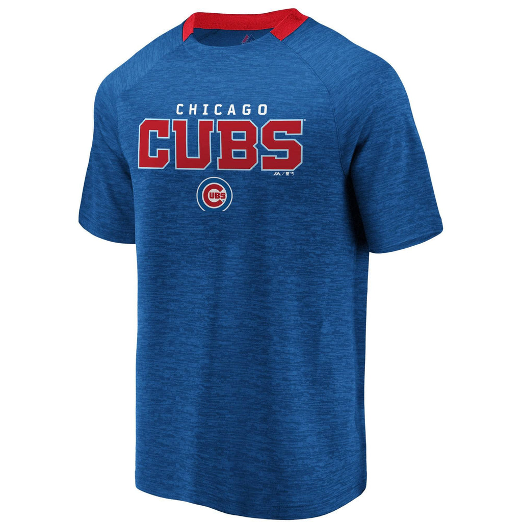 Chicago Cubs Majestic Blue/Red Back To Business T-Shirt for Men product image 2, provided for visual reference and product