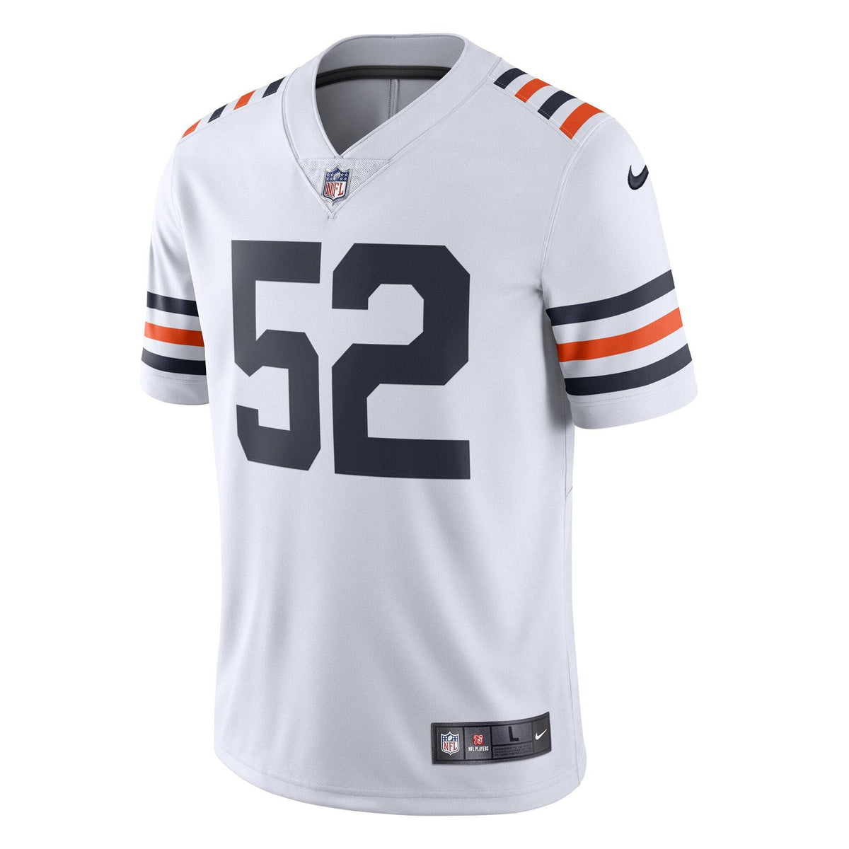 Chicago Bears Khalil Mack Nike White Alternate Classic Vapor Limited Jersey for Men product image 2, provided for visual