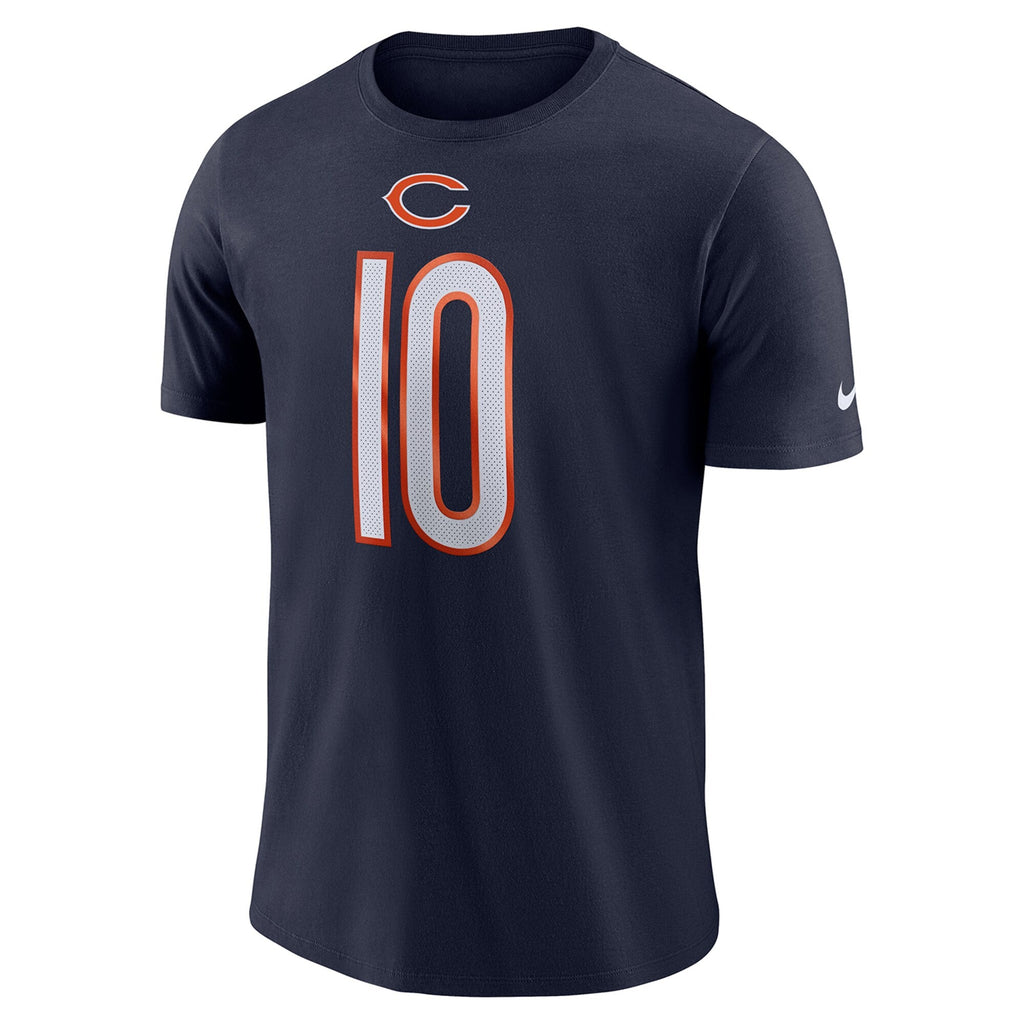 NFL Chicago Bears Mitchell Trubisky Nike Navy Player Pride Name & Number Performance T-Shirt for Men product image 2,