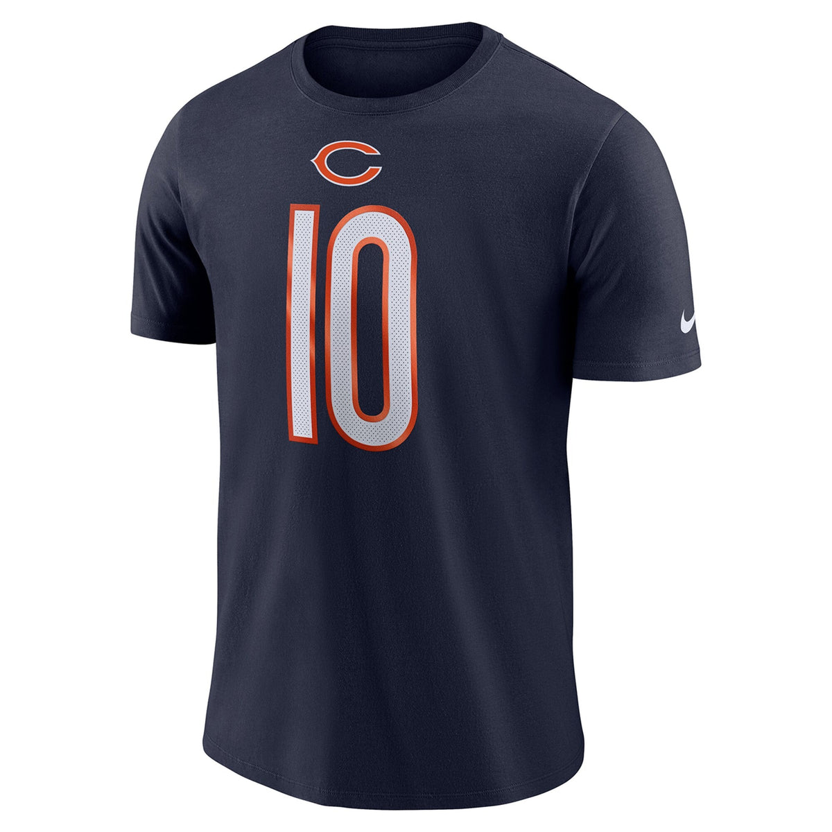 NFL Chicago Bears Mitchell Trubisky Nike Navy Player Pride Name & Number Performance T-Shirt for Men product image 2,