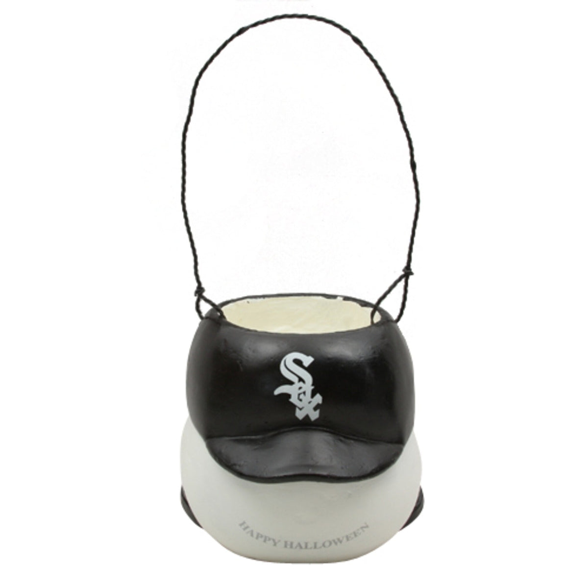 Chicago White Sox Ghost Halloween Bucket - White/Black product image 2, provided for visual reference and product detail