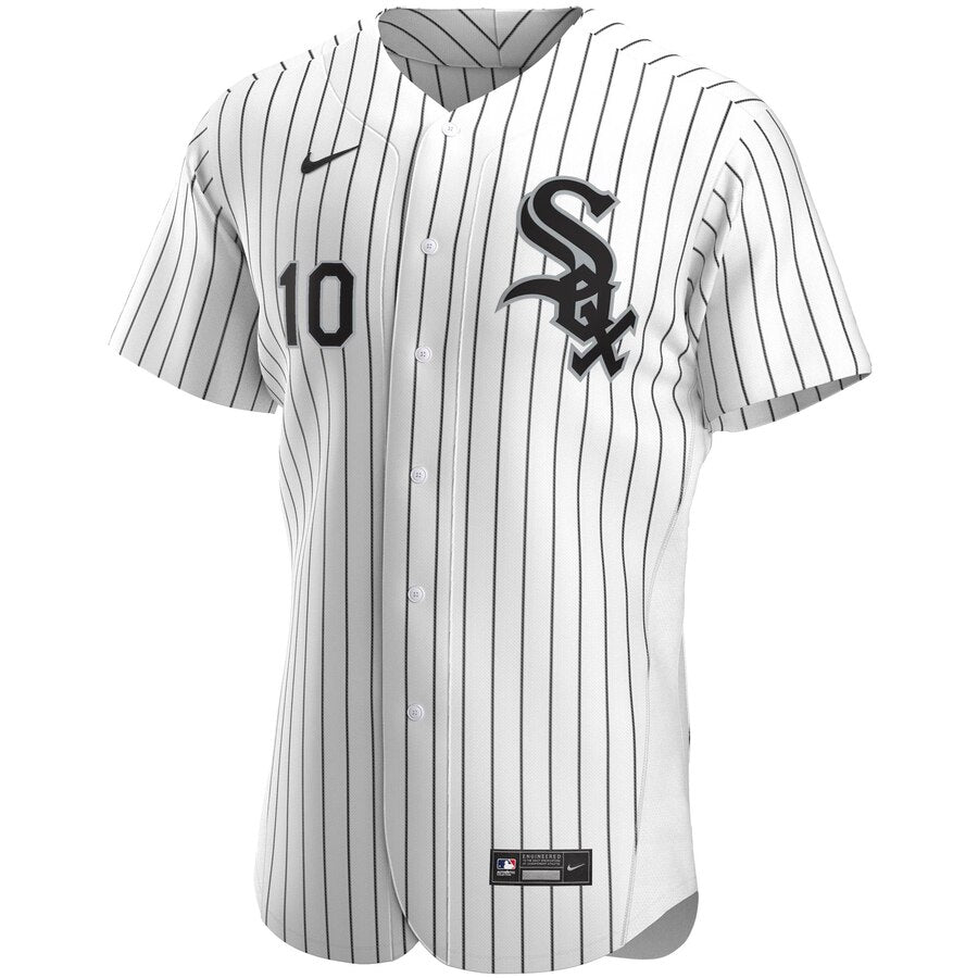 Chicago White Sox Yoan Moncada Nike White Home Authentic Player Jersey for Men product image 2, provided for visual