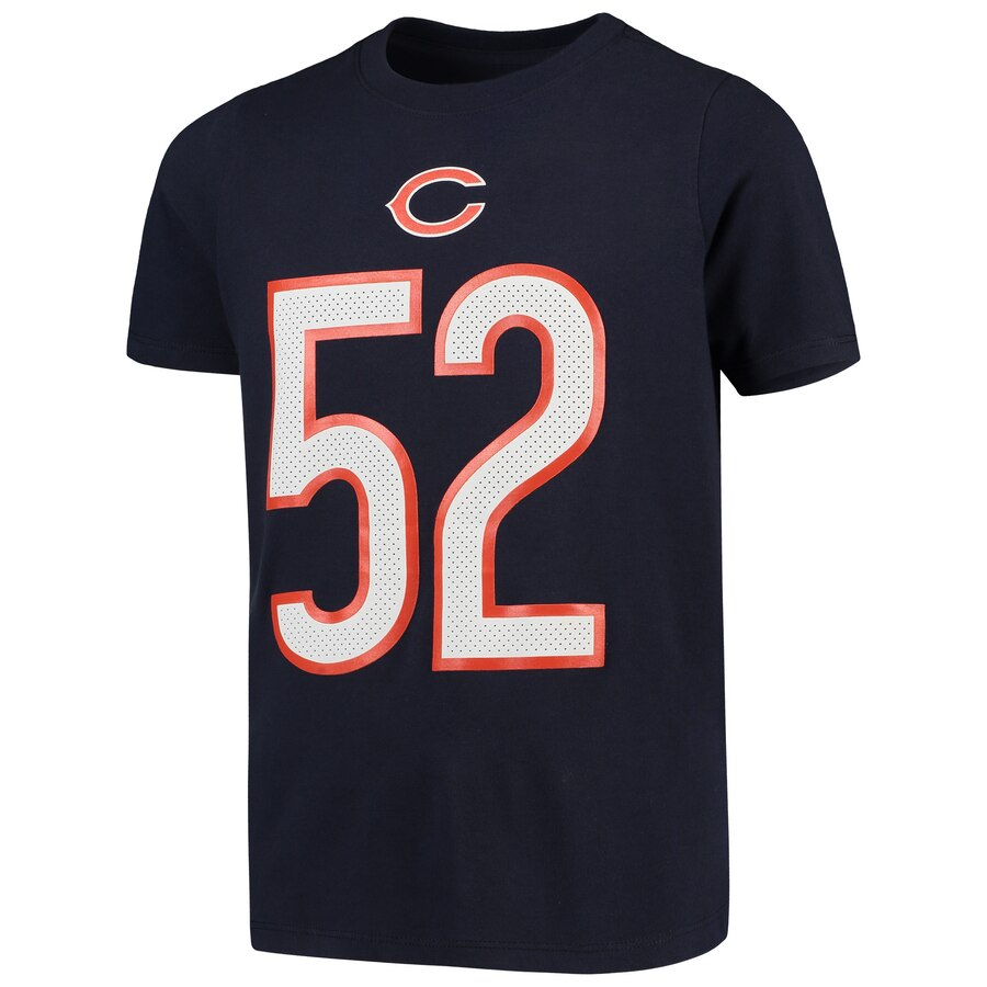 Youth Chicago Bears Khalil Mack Nike Navy Player Pride Name & Number Performance T-Shirt product image 2, provided for