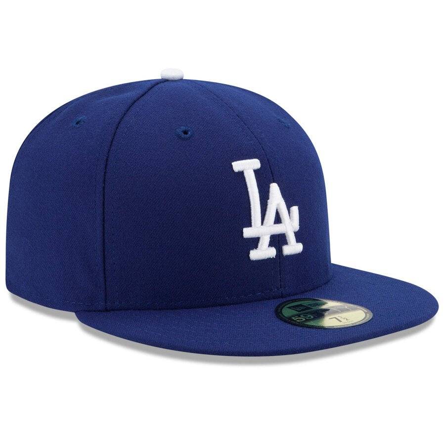 Los Angeles Dodgers New Era Royal Authentic Collection On Field 59FIFTY Performance Fitted Hat for Men product image 3,