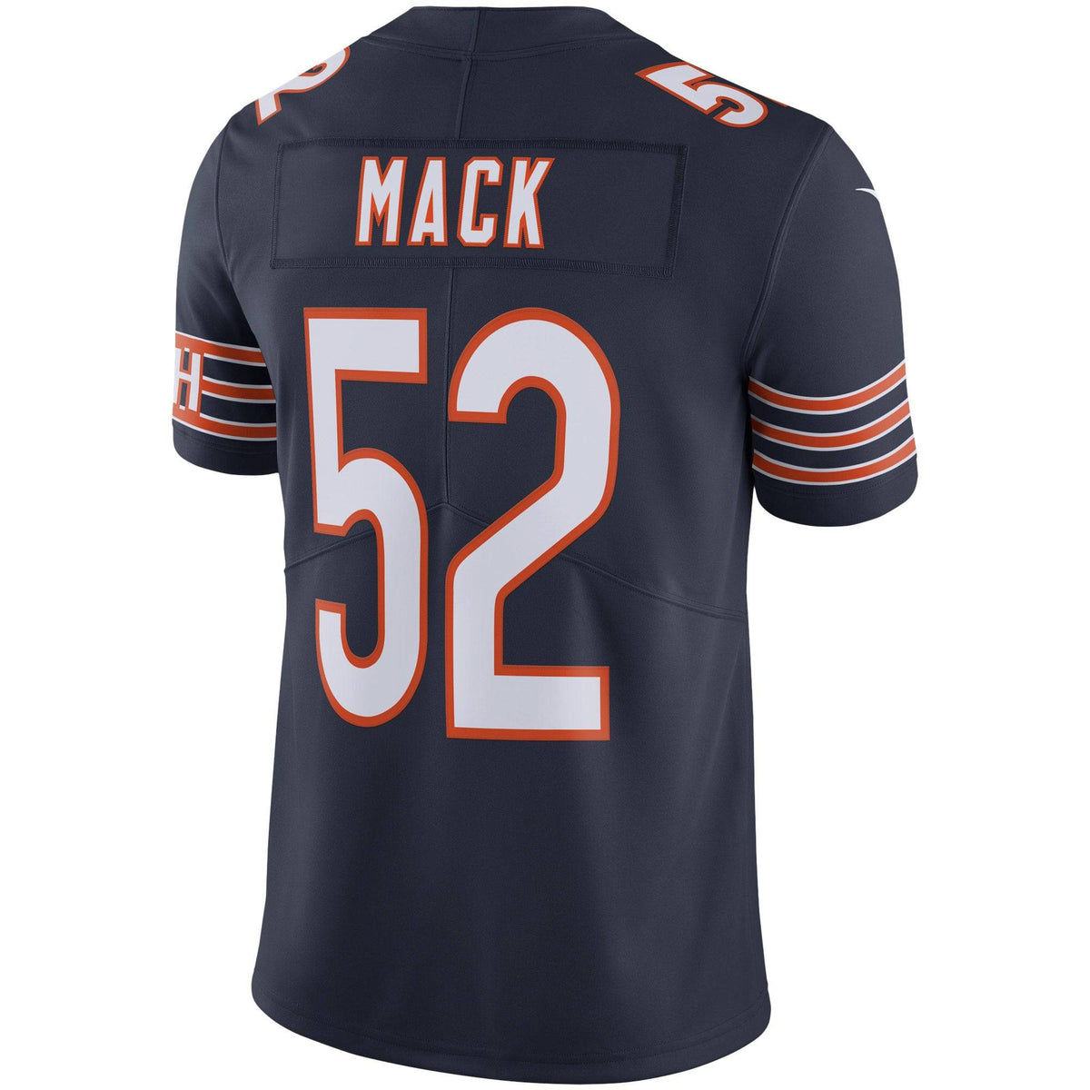 Chicago Bears Khalil Mack Nike Navy Vapor Limited Jersey for Men product image 3, provided for visual reference and product