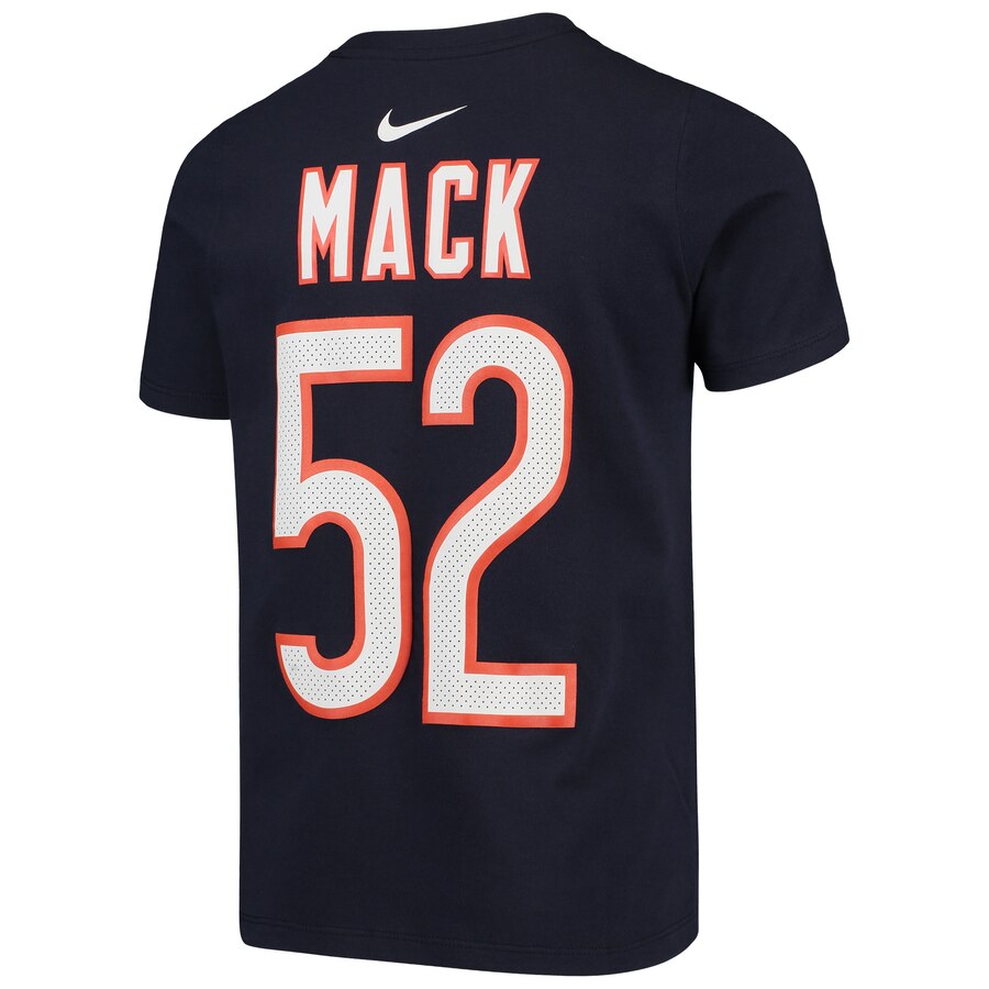 Youth Chicago Bears Khalil Mack Nike Navy Player Pride Name & Number Performance T-Shirt product image 3, provided for